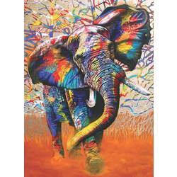 AnaTolian - Puzzle Graeme: African colors - 1 000 kosov