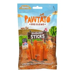 Benevo Reward za pse Pawtato Sticks Blueberry 120g