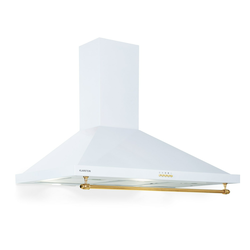 Corberó VOSTOK760W Campana decorativa orizzontale bianca, 70