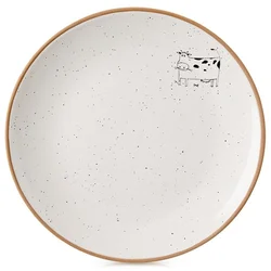 shumee Bež keramični desertni krožnik 20 cm