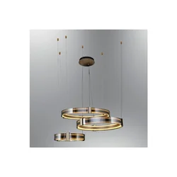 Opviq luster Tacc 5731-3A, LED 96 W, braon