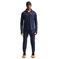 Nike M NK DF UV MILER TOP HZ, muški duks zip za trčanje, plava IF2084