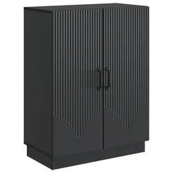 Kreveta Crna 66 x 34,5 x 87 cm Konstruirano drvo