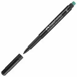 Flomaster OHP M 1mm  Faber Castell crni 07492