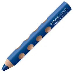 Lyra Groove TripleOne Ergonomic Triangular 3-In-1 Barvni svinčnik Prussian Blue 1 kos