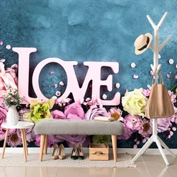 Fototapeta napis Love - 196x132