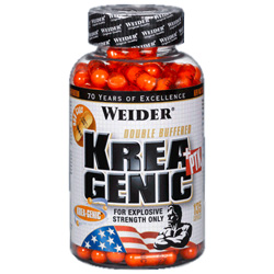 WEIDER kreatin kapsule Krea-Genic + PTK, 132 kapsula