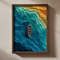Zidna slika TUN077-L, 35x47x2cm