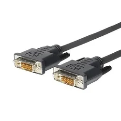 Vivolink PRODVIS3 DVI kabel 3m DVI-D črn