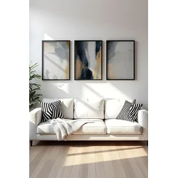 Wallity Uramljena slika Huhu484S, 30x40 cm , 3 dela
