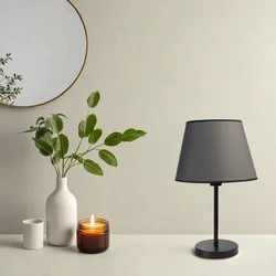 Opviq Stona lampa E27 Socket, Tamnosiva