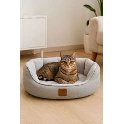 Paws & Whiskers Krevet za ljubimce Coco, 70x80x10 cm, Sivi