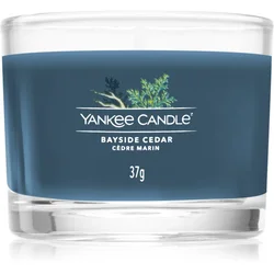 Yankee Candle Votivna sveča v kozarcu Bayside Cedar 37 g