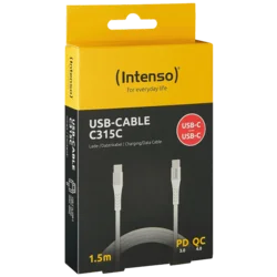 Intenso USB kabl za smartphone, USB type C, 1.5 met. - USB-Cable C315C
