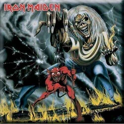 Iron Maiden Numbers of the Beast Magnet