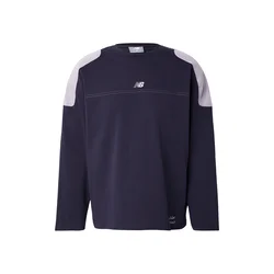 new balance Majica temno modra/majnica/bela