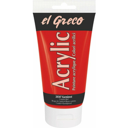 El Greco Akrilna barva 150 ml 28507 Carmine Red