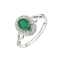 DIAMANT LETERNEL Prstan srebrna