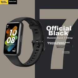 Shishan Zamenska narukvica za pametni sat za Huawei Band 7, Crna