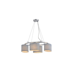 Ban Viseća Lampa 4X40W E14 Chrome