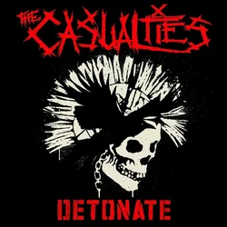The Casualties - Detonate (Red/Black Splatter Coloured) (LP)