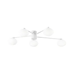 Ideal Lux - LED plafonska lampa HERMES 5xG9/3W/230V prečnik 90 cm bela