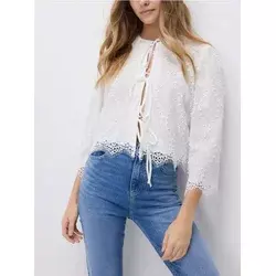 Reserved - Bluza s vezenim dezenom
