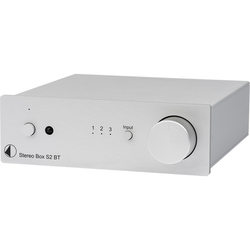 PROJECT STEREO BOX S2 BT SILBER INT Vollverstärker mit Bluetooth