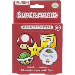 Podmetač za čaše Paladone - Super Mario - Fun Fact Coasters