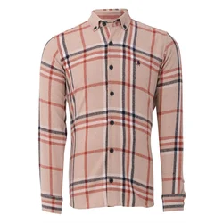 G787 DEWBERRY MENS SHIRT-BEIGE