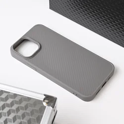 Maska za iPhone 12 Pro 6.1 Magsafe Kevlar, Siva