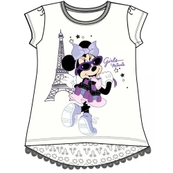 Dekliške majice Minie Disney - kratek rokav-7