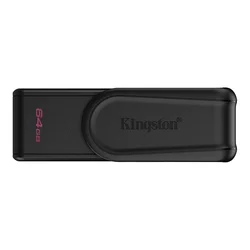 Kingston USB Fleš memorija DataTraveler Exodia S, 64GB, USB 3.2, Crni