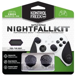 KontrolFreek Nightfall Kit - Battle Royale - Performance Grips & Performance Thumbsticks Xbox Series s XBOX Series X