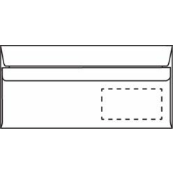 Kuverta ABT LP latex 110x230 mm 100/1