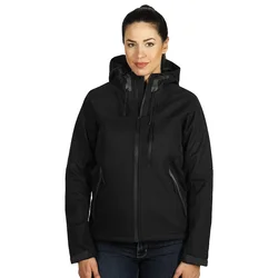 EXPLODE BLACK PEAK WOMEN, ženska softshell jakna sa kapuljačom, crna - Boja: Crna, Veličina: M