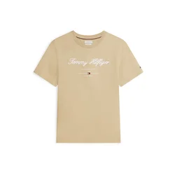 TOMMY HILFIGER Majica šampanjec/bela