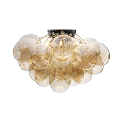 ByRydens 4202610-5503- Plafonsko svetlo GROSS 6xG9/8W/230V dimljeno/braon prečnik 70 cm