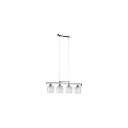 Luster na sajli ALMA 4xE14/10W/230V sjajni hrom
