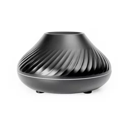 LED RGB Aroma difuzor z imitacijo plamena LED/6,5W/5V 130ml črna