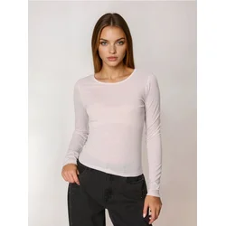 Sinsay - Bluza sa metalizovanom niti - krem