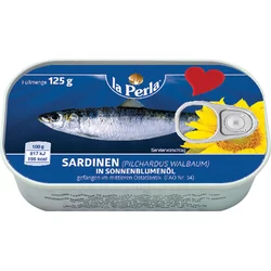 LA PERLA Sardine u ulju, 125g