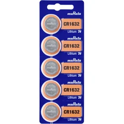Murata Murata CR1632-BEABAE gumbne celice CR 1632 litij 140 mAh 3 V 5 kos, (20430943)