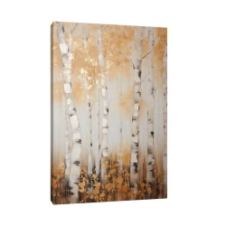 Canvas Slika na platnu Brezino drvo, Bez rama, 40 x 60 cm