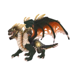 Alltoys Mitični troglavi demonski zmaj – figurica, 13 cm