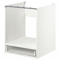 ENHET Podni element za pećnicu s fiokom, bela, 60x60x75 cm