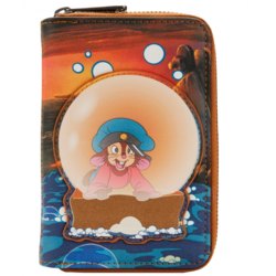 An American Tail Fievel Bubbles Zip Around Wallet