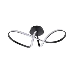 LED plafonska svetiljka FLAVIA LED/33W/230V 24x61 cm crna
