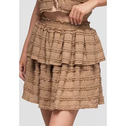 Ombre mini krilo z volančki