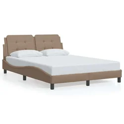 Okvir za krevet bez madraca Zadar cappuccino 140x190 cm umjetna koža